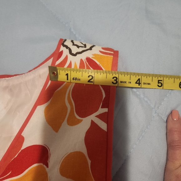 Cato Size 14 White Fit and Flair Sundress with Floral Pattern - Picture 14 of 16